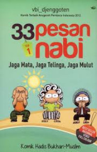 Image of 33 Pesan Vol 1 Nabi Jaga Mata,Jaga Telinga,Jaga Mulut