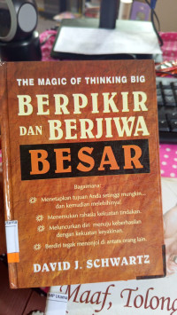 Image of Berpikir dan Berjiwa Besar