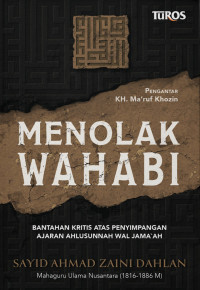 Image of Menolak Wahabi
