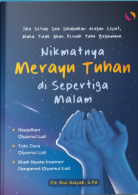 Image of Nikmatnya Merayu Tuhan di Sepertiga Malam