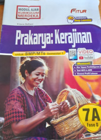 Image of Prakarya Kerajinan untuk SMP Kelas 7A Semester 1
